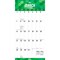 Plato; Jumbo Grid Large Print | 2027 12 x 24 Inch (Hanging) Monthly Square Wall Calendar | Matte Paper and Foil Stamped Cover; Category:Wall Calendars; Image:4